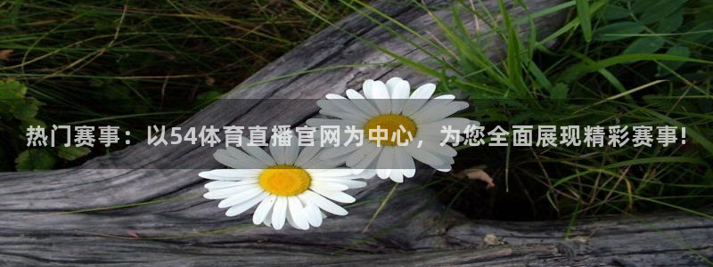 热门赛事：以54体育直播官网为中心，为您全面展现精彩赛事!